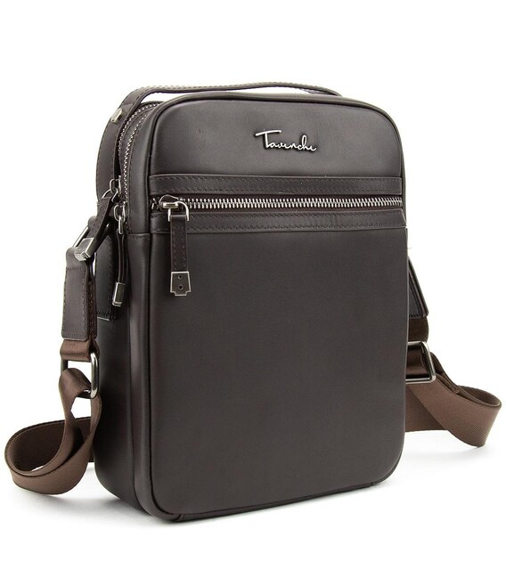 Мужская кожаная сумка через плечо Tavinchi TV-SM8-9039-4C фото, картинка, изображение