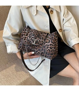 Стильна жіноча сумка з еко-шкіри лео Lilly P1-1603LB