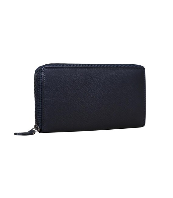 Кожаный черный клатч Tavinchi R-P-2080A фото, картинка, изображение