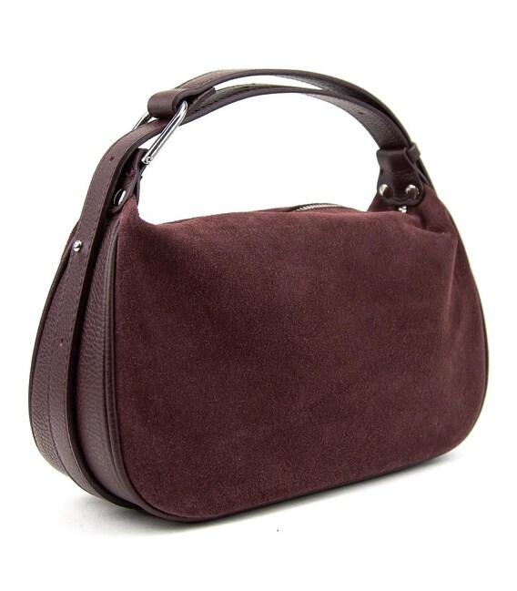 Мягкое вместительное замшевое кроссбоди Firenze Italy F-IT-9896DR фото, картинка, изображение