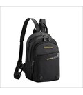 Місткий текстильний чорний рюкзак Confident AT08-6800A картинка, зображення, фото