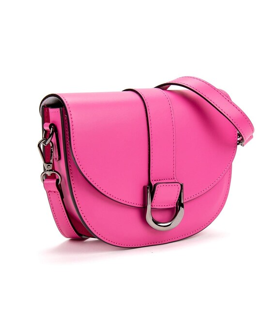 Стильна жіноча шкіряна сумочка напівкругла Firenze Italy F-IT-1030VL картинка, зображення, фото