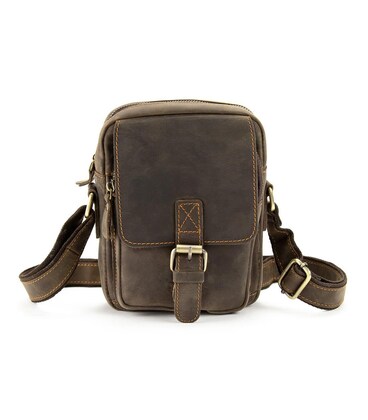 Маленький мессенджер винтажный Tiding Bag M39-1064DB фото, картинка, изображение