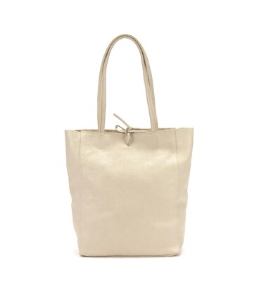 Жіноча шкіряна сумка шоппер бежева Firenze Italy F-IT-7622BM картинка, зображення, фото