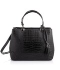 Класична жіноча чорна сумка Firenze Italy F-IT-7603A картинка, зображення, фото