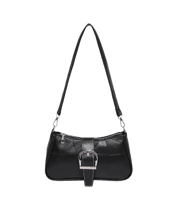 Удлиненная сумка через плечо из эко-кожи Lilly P2-8577-1A фото, картинка, изображение