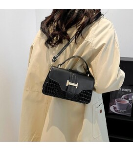 Маленьке кроссбоді еко-шкіра чорне Lilly P2-1501A картинка, зображення, фото