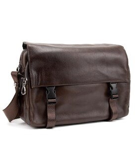 Чоловіча горизонтальна сумка через плече із клапаном TIDING BAG 1654LDB картинка, зображення, фото