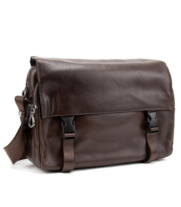 Чоловіча горизонтальна сумка через плече із клапаном TIDING BAG 1654LDB картинка, зображення, фото