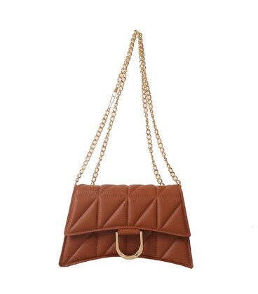 Кросбоді вигнутої форми в еко-шкірі з геометричним візерунком Lilly P4-378C картинка, зображення, фото