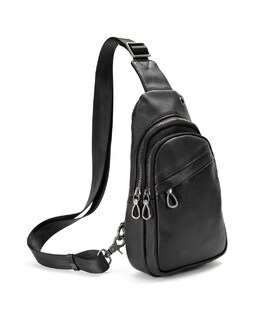 Слінг гладкий шкіряний TIDING BAG 8007A картинка, зображення, фото