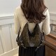 Текстильна містка сумка із забарвленням лео коричневого кольору Lilly P4-3116LB картинка, зображення, фото