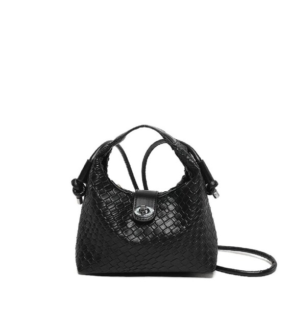 Маленькое плетенное кроссбоди эко-кожа Lilly P1-913A фото, картинка, изображение