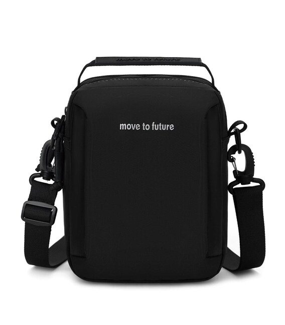 Маленька чоловіча текстильна сумка з ручкою Confident AT09-T-34724A картинка, зображення, фото