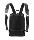 Мужской кожаный рюкзак черный Tiding Bag A25F-2418A фото, картинка, изображение