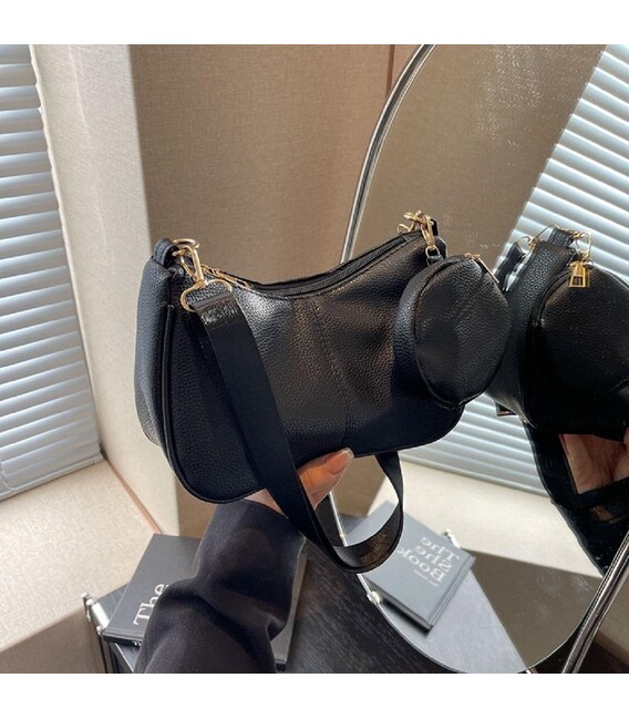 Сумочка через плечо из эко-кожи Lilly P4-9047A фото, картинка, изображение