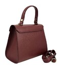 Невелика класична шкіряна сумочка Firenze Italy F-IT-9866DR картинка, зображення, фото
