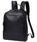 Рюкзак мужской кожаный черный Tiding Bag A25F-11685A фото, картинка, изображение