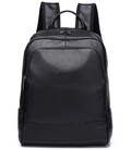 Рюкзак мужской кожаный черный Tiding Bag A25F-11685A фото, картинка, изображение