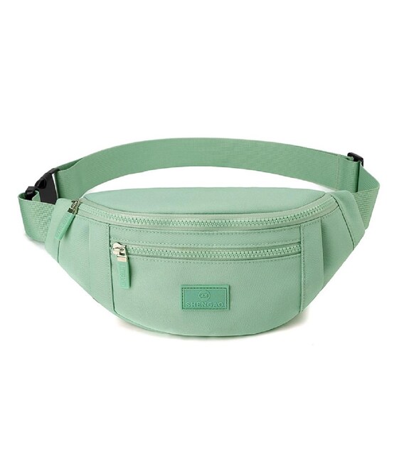 Жіноча текстальна сумка на пояс Confident WT-9236GR картинка, зображення, фото