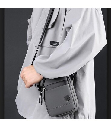 Мужской маленький мессенджер-бананка Confident AT08-1237G фото, картинка, изображение