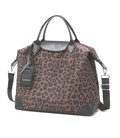 Текстильная женская сумка леопард коричневый Confident TB1-T-841DB-LEO фото, картинка, изображение