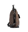 Текстильна сумка жіноча леопард коричневий Confident TB1-T-841DB-LEO картинка, зображення, фото