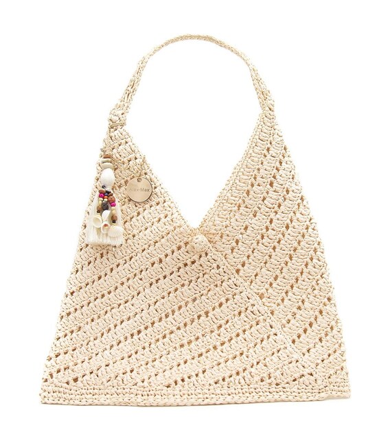 Плетеный летний шоппер Firenze Italy F-IT-2103B фото, картинка, изображение