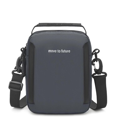 Маленькая мужская текстильная сумка с ручкой Confident AT09-T-34724G фото, картинка, изображение