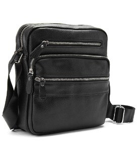 Мужская кожаная сумка через плечо Tiding Bag M56-9981A фото, картинка, изображение