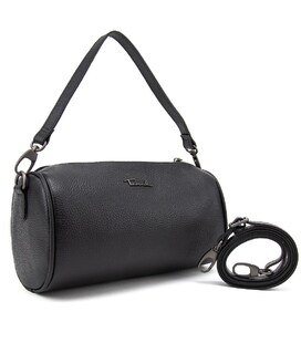 Кожаное стильное кроссбоди в форме боченка Tavinchi CH-0777A-FL