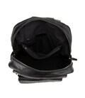 Мужской кожаный рюкзак черный Tiding Bag 2086A фото, картинка, изображение