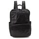 Чоловічий шкіряний рюкзак чорний Tiding Bag 2086A картинка, зображення, фото