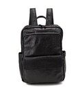 Мужской кожаный рюкзак черный Tiding Bag 2086A фото, картинка, изображение