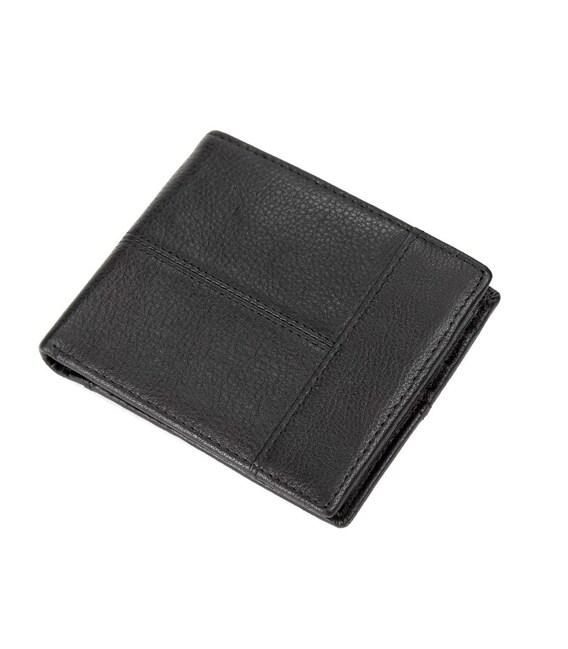 Портмоне черное Tiding Bag 8064-1A фото, картинка, изображение