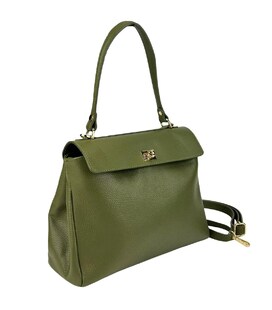 Классическая кожаная сумка через плече Firenze Italy F-IT-777OL фото, картинка, изображение