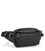 Сумка на пояс из натуральной кожи черная Tiding Bag 1001A фото, картинка, изображение