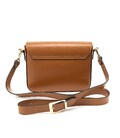 Кроссбоди кожаное с акцентным замком цвет карамель Firenze Italy F-IT-9558C фото, картинка, изображение