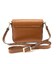 Кросбоді шкіряне з акцентним замком колір карамель Firenze Italy F-IT-9558C картинка, зображення, фото