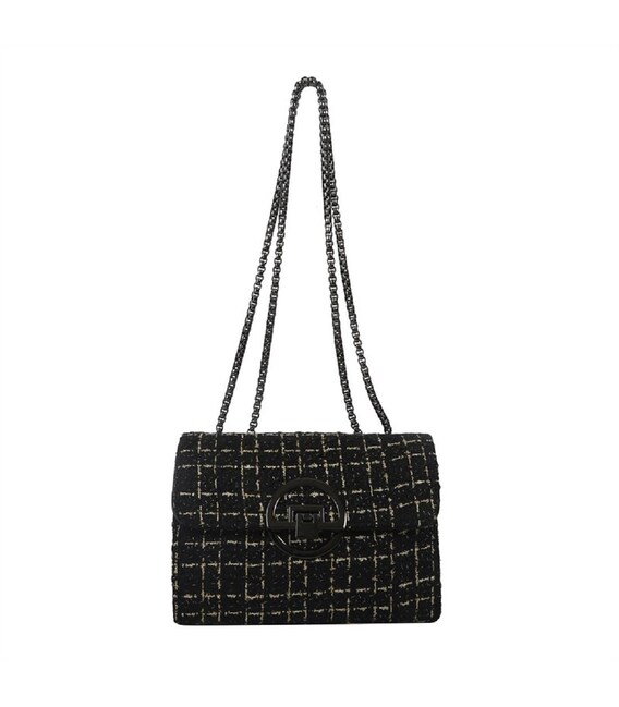 Маленькая твидовая сумочка на цепочке Lilly P2-1520A фото, картинка, изображение