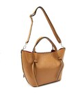 Класична жіноча шкіряна сумка кольору карамель Firenze Italy F-IT-7632C картинка, зображення, фото