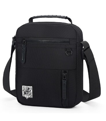 Мужской текстильный мессенджер с ручкой Confident AT09-T-22919A фото, картинка, изображение