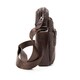 Месенджер в гладкой коже коричневий Tiding Bag 8718C фото