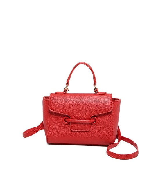 Мини-сумочка через плече из эко-кожи Lilly P2-8579R фото, картинка, изображение