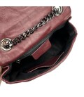 Стьобана жіноча м'яка сумочка на ланцюгу Firenze Italy F-IT-98106BO картинка, зображення, фото
