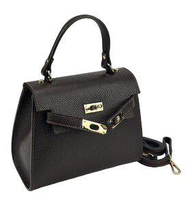 Небольшая классическая кожаная сумочка Firenze Italy F-IT-9866DB фото, картинка, изображение