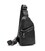 Сумка-слинг черная мужская Tiding Bag 10031A фото, картинка, изображение