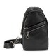 Сумка-слинг черная мужская Tiding Bag 10031A фото