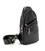 Сумка-слінг чорна чоловіча Tiding Bag 10031A картинка, зображення, фото