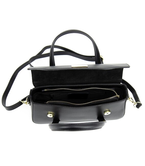 Классическая женская кожаная сумка с длинными ручками Firenze Italy F-IT-9899A фото, картинка, изображение